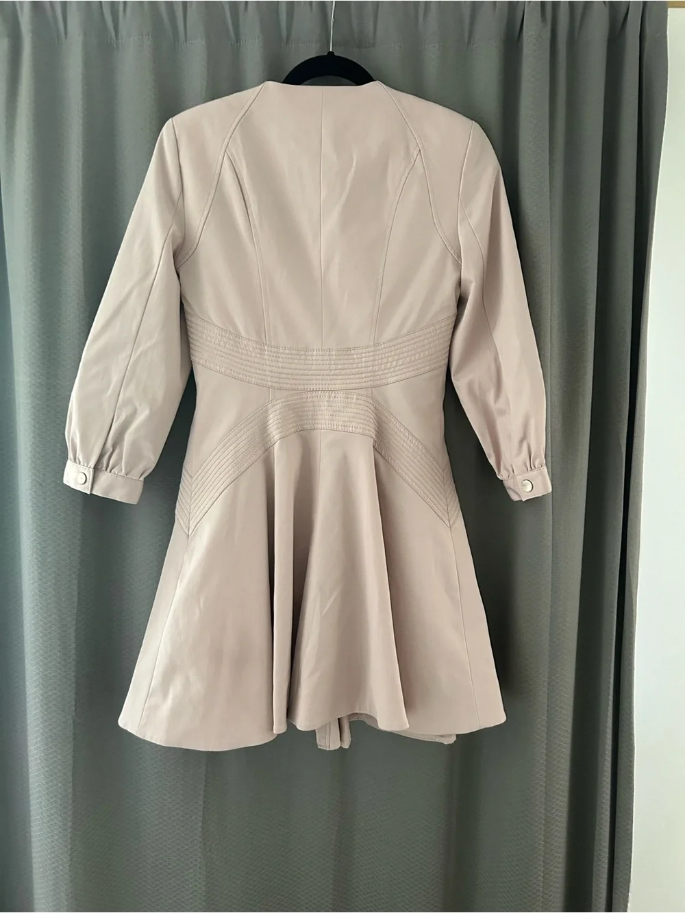 Bebe dusty pink dress jacket EUC sm - Picture 2 of 3